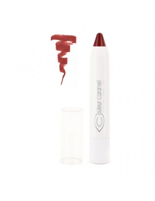 Crayon Contour Des Lèvres Couleur Caramel N°53 Gordes Rouge - Bio, Effet Mat, Neuf