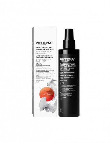 Phytema Positiv'hair Ultra plus Lotion anti cheveux blancs Cheuveux Foncés 150mL