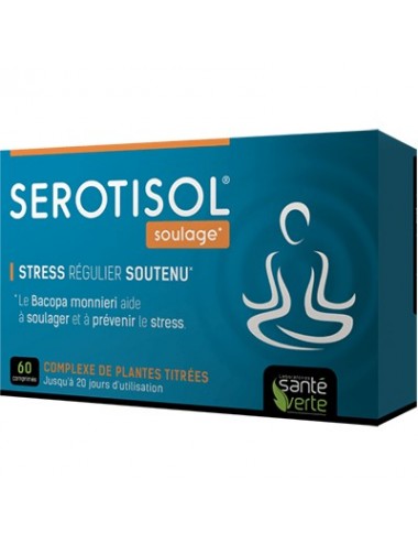 Santé Verte Serotisol Soulage - 60 Comprimés