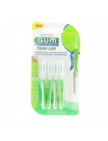Gum Brossette interdentaire Trav-Ler 1,1 mm