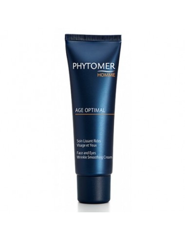 Phytomer Homme Age Optimal Soin Lissant Rides Visage et Yeux 50ml