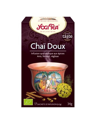 Yogi Tea Infusion Bio Chai Doux 17 Sachets