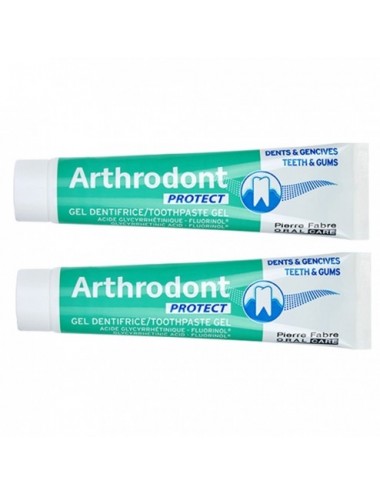 Arthrodont Protect Gel Dentifrice Fluoré Lot de 2 x 75ml