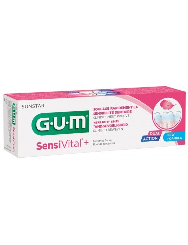 Gum Dentifrice Sensivital+ 75ml