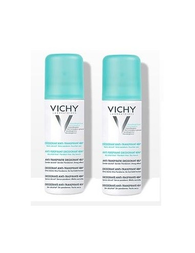Vichy LOT*2 Déodorant Anti-Transpirant 48H - Aérosol