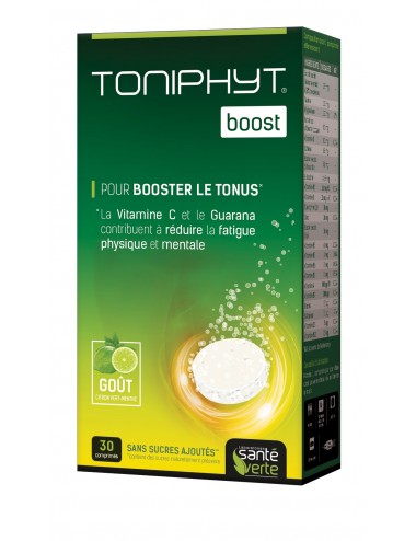 Santé Verte Toniphyt Boost Eff Cit-Men 30 Comprimés