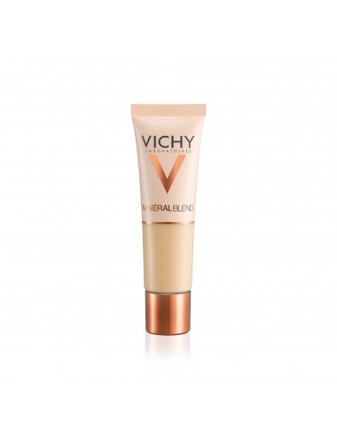 Vichy Minéralblend Fond de teint hydratant teint frais Tube 30ml - Teinte 01 CLAY