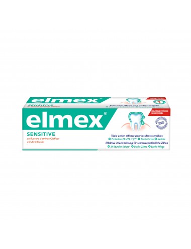 Elmex Dentifrice Sensitive Dents Sensibles - 50ml