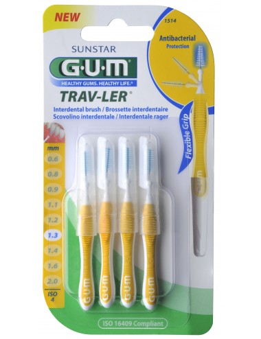 Gum Brossette interdentaire Trav-Ler 1,3 mm