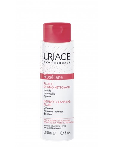 Uriage Roséliane - Fluide Dermo-Nettoyant - Flacon 250ml