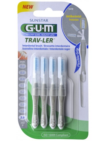 Gum Brossette interdentaire Trav-Ler 2,0 mm