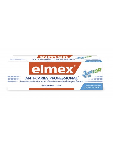 Elmex Dentifrice Anti-Caries Professional Junior - 75 ml