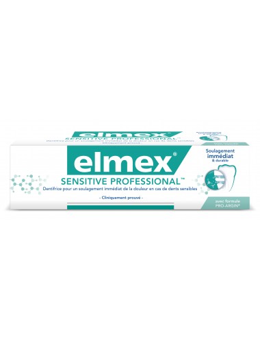 Elmex Dentifrice Sensitive Dents Sensibles Professional - 75 ml