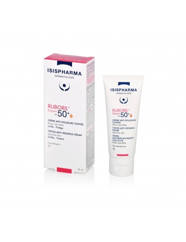 IsisPharma Ruboril SPF50 Crème Teintée Anti-rougeurs 40ml