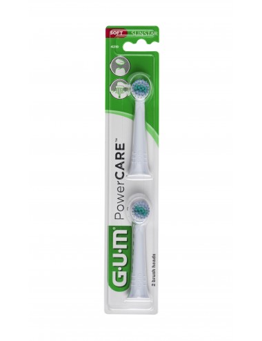 Gum Recharges Brosse à dents électrique PowerCare
