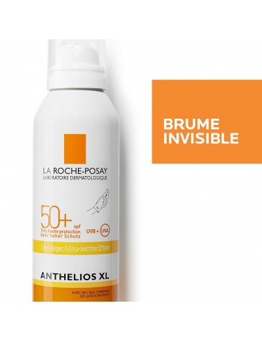 La Roche Posay Anthelios Crème Solaire en Brume Invisible Corps SPF50+ Aérosol Avec Parfum 200ml