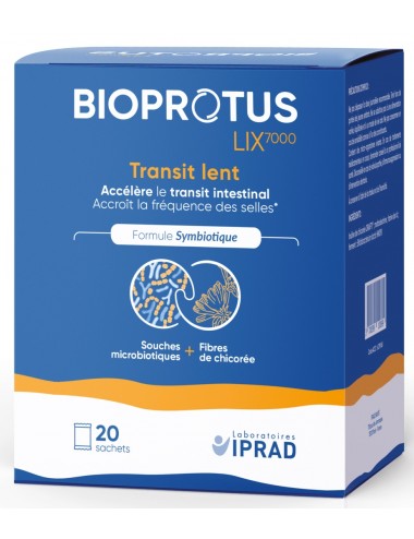 Bioprotus Transit lent LIX7000 20 Sachets