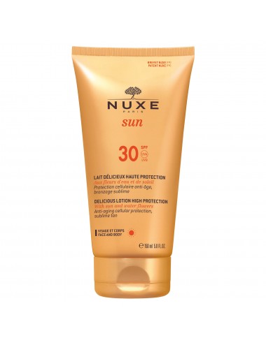 Nuxe Sun Lait Délicieux Haute Protection SPF30 150ml