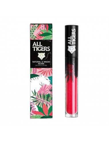 All Tigers Gloss Naturel & Vegan 801 Rouge Framboise Glossy - Live With Passion 8ml