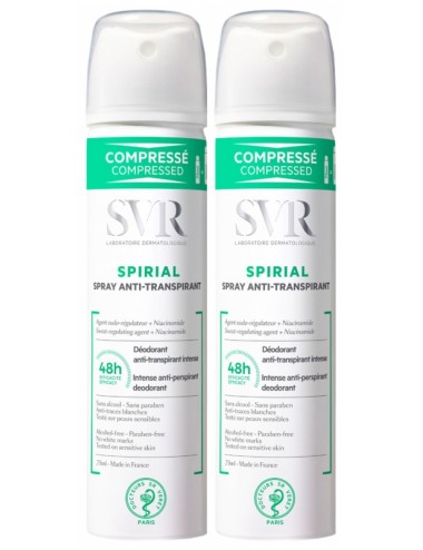 SVR Spirial Spray 75ml   -Lot de 2