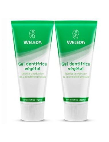 Weleda Duo Gel dentifrice végétal 150ml