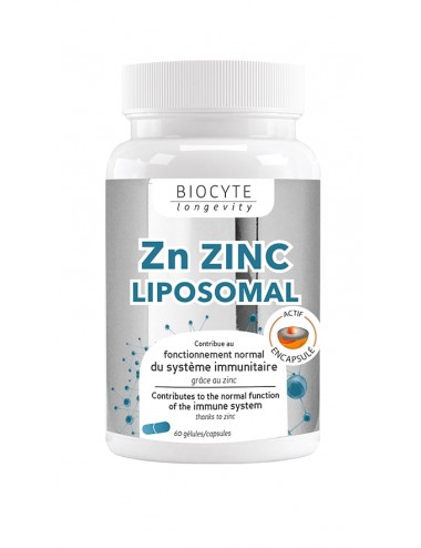 Biocyte Zn Zinc Liposomal 60 Gelules