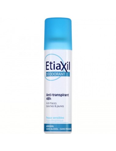 Etiaxil déodorant anti-transpirant aérosol sans alcool