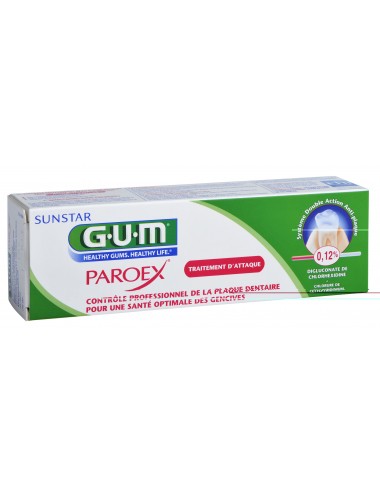 Gum Gel dentifrice GUM Paroex 75ml