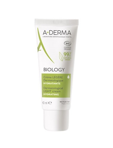 Aderma Biology Crème Riche Dermatologique Hydratante Bio 40ml