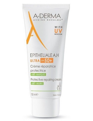 Aderma Epitheliale A.H Ultra Crème Réparatrice Protectrice SPF50+ 100ml