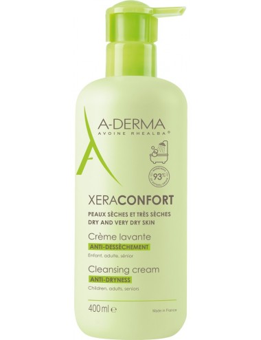 Aderma Xeraconfort Crème Lavante Anti-dessèchement 400ml