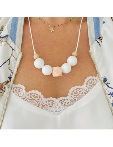 Baby Shell Collier d'Allaitement Sweet Candy Corail