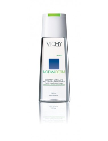 Vichy Normaderm Solution Micellaire 3 en 1 Peaux Grasses 200ml