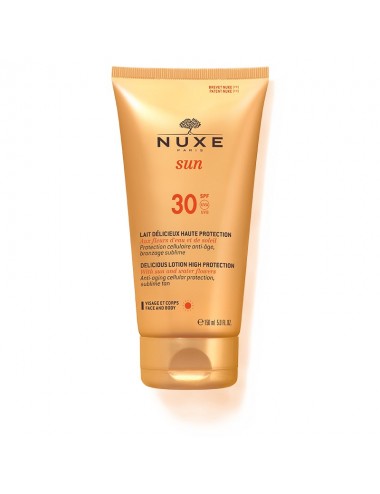 Nuxe Sun Lait Délicieux Haute Protection SPF30 150ml