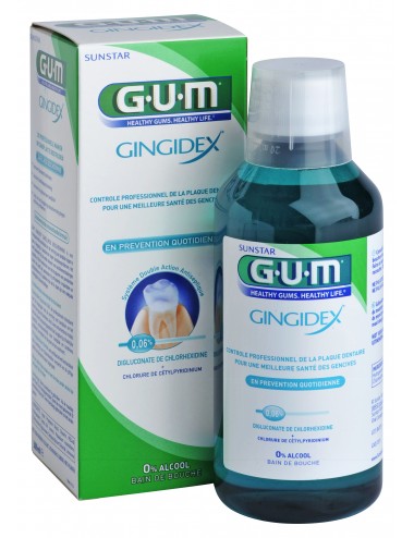 Gum Bain de bouche Gingidex 0,06% Chx 300ml