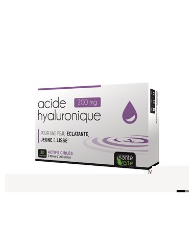 Santé Verte Acide Hyaluronique 200mg - 30 Comprimés