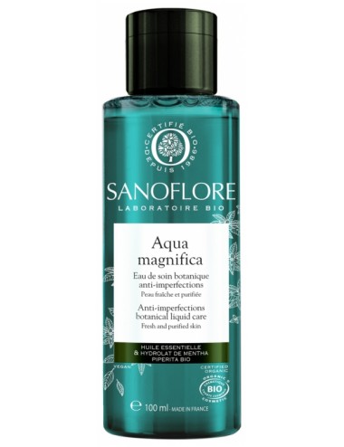 Sanoflore Aqua Magnifica Eau de Soin Botanique Anti-Imperfections Bio 100 ml