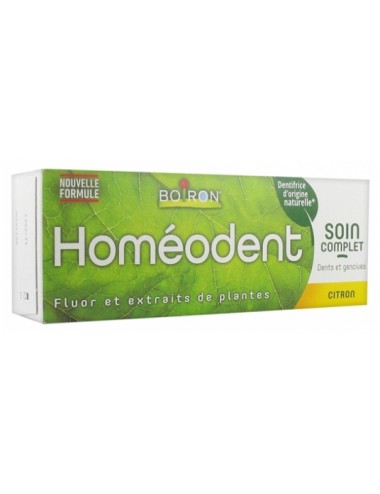 Boiron Homéodent Soin Complet Citron Dentifrice 75ml