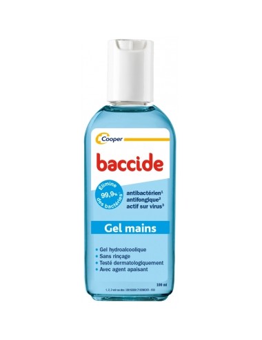 Baccide Gel Mains Hydro Alcoolique 100 ml