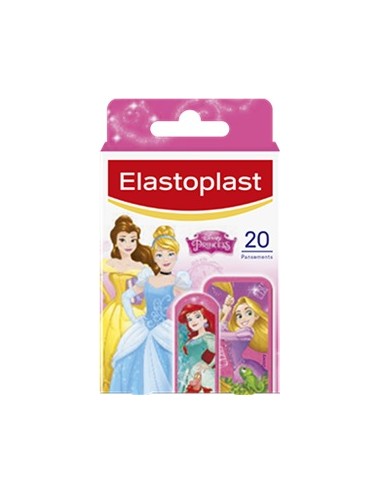 Elastoplast 20 Pansements Enfants Princesses de Disney - 2 formats