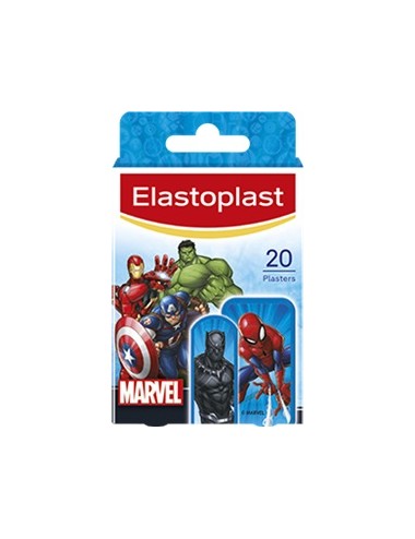 Elastoplast 20 Pansements Enfants Marvel - 2 formats