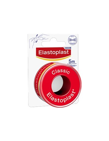 Elastoplast Sparadrap Classic - 1 rouleau de 5m x 2,5cm