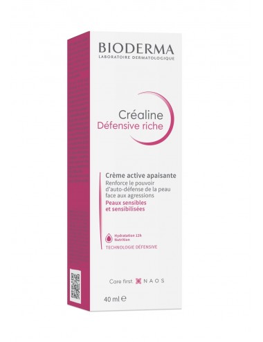 Bioderma Créaline Défensive Crème Apaisante Riche 40ml