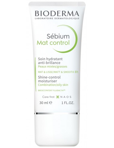 Bioderma Sébium Mat Control Crème Matifiante Hydratante 30ml
