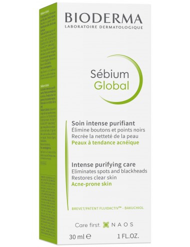 Bioderma Sébium Global Crème Hydratante Anti-imperfections 30ml