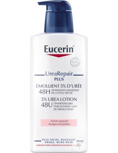 Eucerin UreaRepair PLUS Emollient 5% d’Urée Parfumé 400 ml