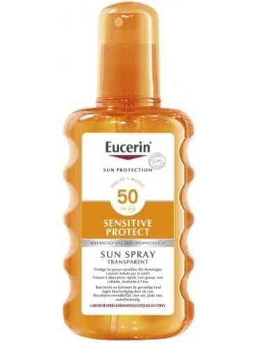 Eucerin Sun Protection SENSITIVE PROTECT Spray Transparent SPF 50 - 200ml