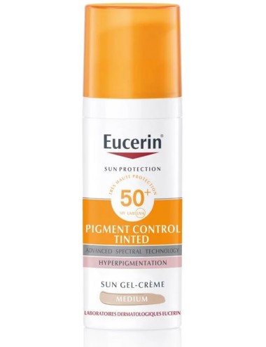 Eucerin Sun Protection PIGMENT CONTROL Gel-Crème Teinté SPF50+ Medium - 50ml