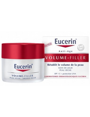 Eucerin Hyaluron-Filler Volume Lift Soin de Jour Peau Sèche 50ml