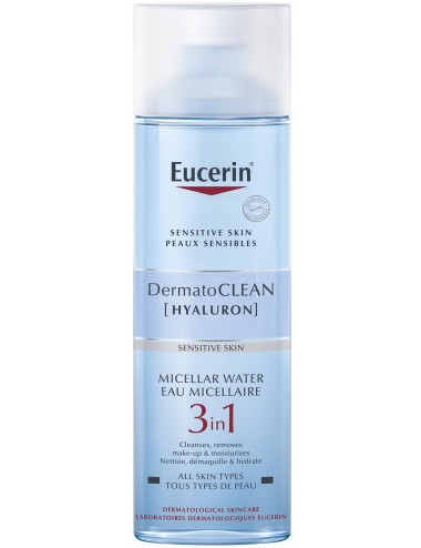 Eucerin DermatoCLEAN [HYALURON] Eau Micellaire 3 en 1 - 200 ml